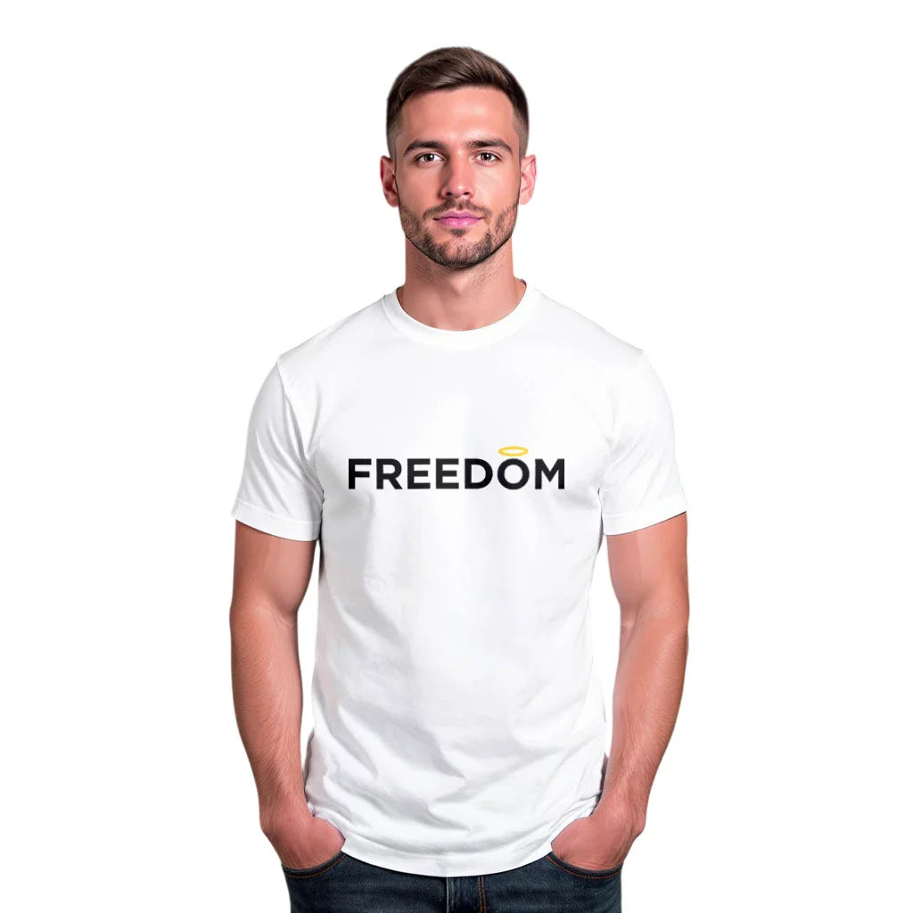Charlie Kirk Freedom 2 Sides T-Shirt, Charlie Kirk Shirt, Rest in Peace Charlie Shirt, Pray for Charlie Kirk Shirt, A True Patriot Shirt
